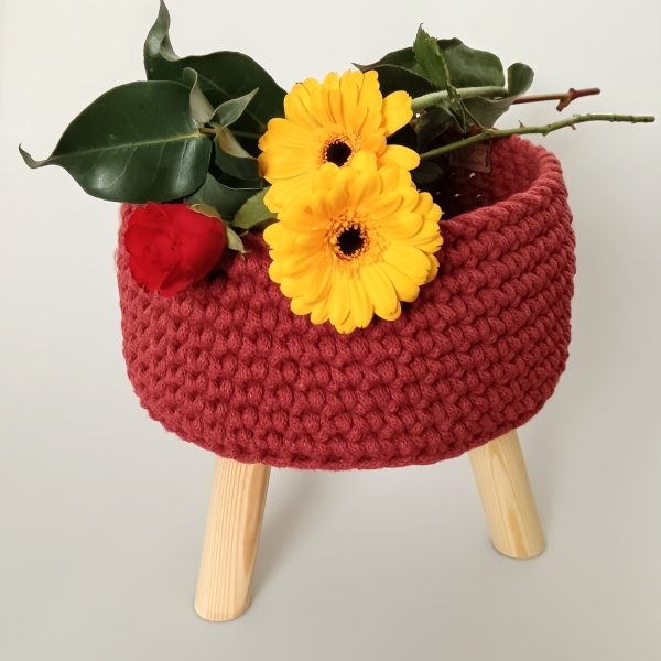 Košík trojnožka priemer 20cm